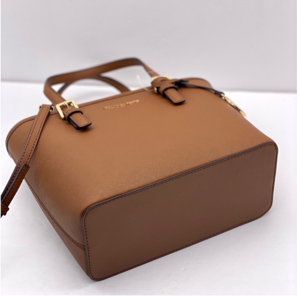 Michael Kors Jet Set Small Carryall Convertible Tote Crossbody - Picture 10 of 11